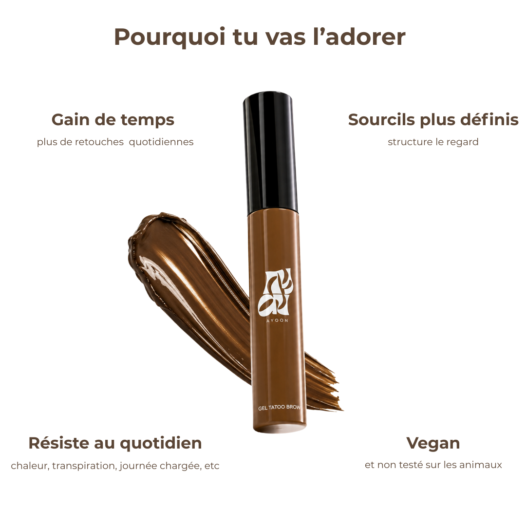 Gel Teinté Peel-Off Sourcil
